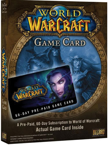 Inficere ineffektiv Seminary World of Warcraft (WOW) 60-days billigt Game Card - Billige-Koder.dk
