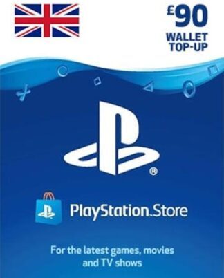 بطاقة-هدية-بلاي ستيشن-نتوورك-المملكة المتحدة-90-gbp-psn-key-jpg