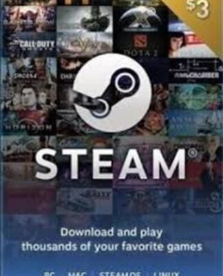 بطاقة هدايا Steam-3-USD-steam-key-global-jpg